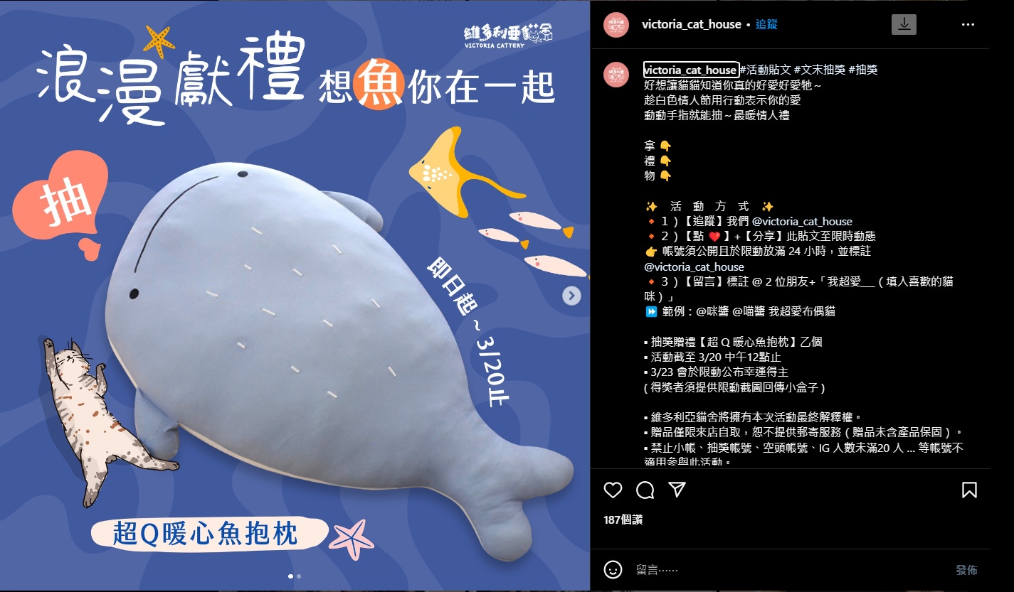 Instagram 社群活动范例